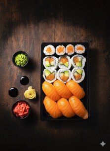 Sushi & California zalm