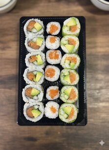 California zalm & maki mix 