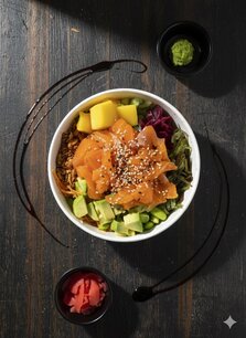 Poke bowl Honolulu zalm